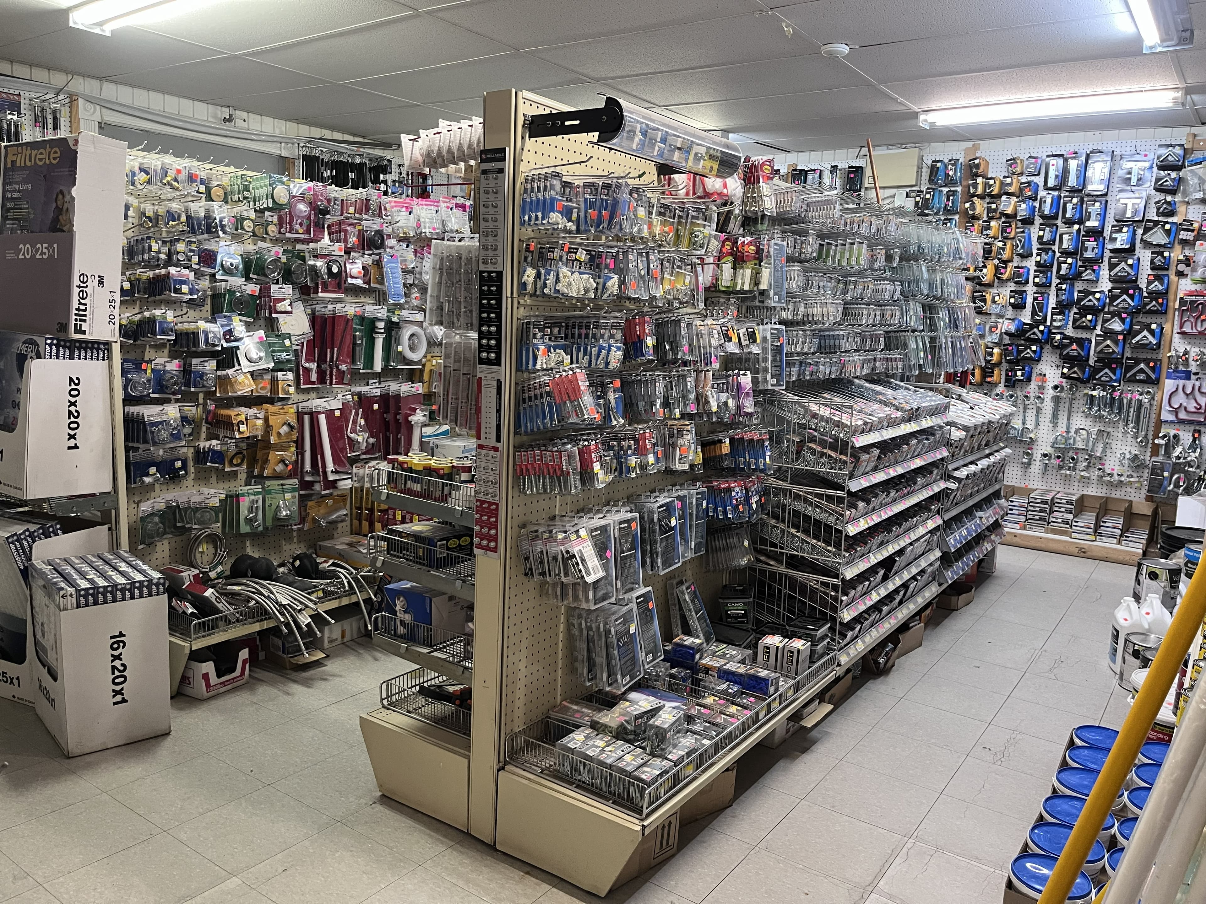 Shelving and in-store selection